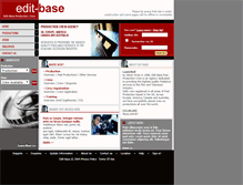 Tablet Screenshot of edit-base.co.uk
